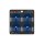 Spot on Magnethaken - 4er Set, klein, navy blau - Praktische Haken Magnete