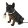 Tischleuchte Bulldogge Francis, schwarz - Tischlampe, Moderner Deko Stil, Tierleuchte, Hund