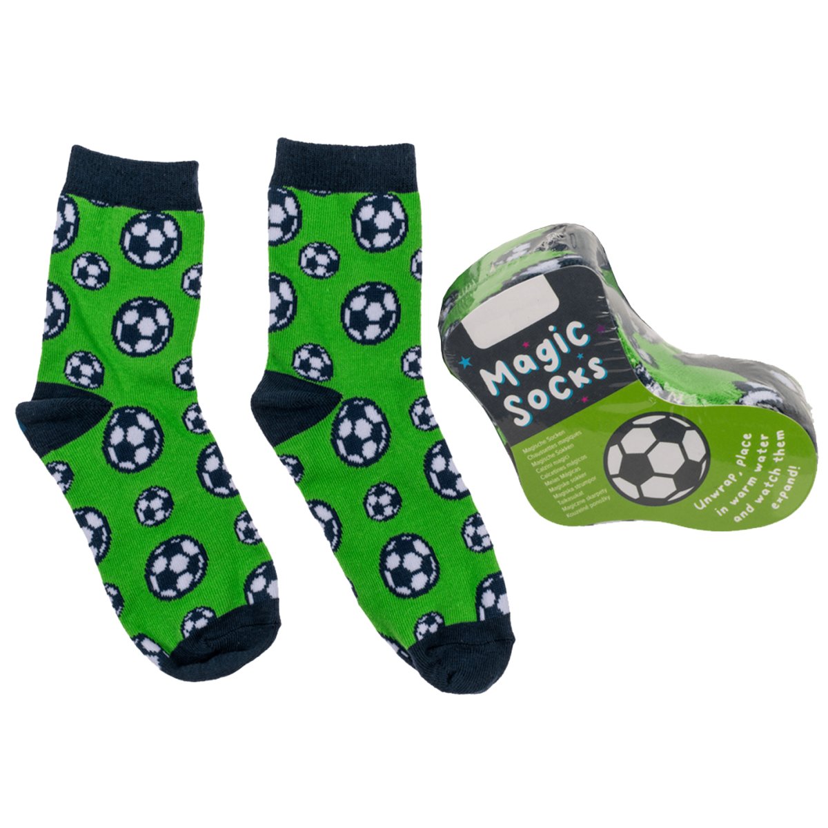 Magische Socken Fußball, 1 Paar Kindersocken Gr. 22-34 - Wichtelgesch, 3,95  €
