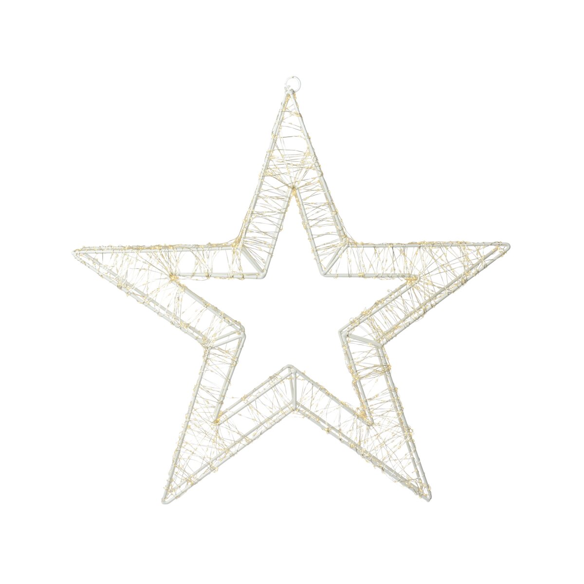 LED Stern 38cm Weihnachtsstern 56,95 - warmweiss zum mit € Hängen LED 960 D: 