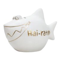 KCG Spardose Hai Hai-raten aus Keramik - Sparschwein...
