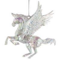 Baumschmuck Geflügeltes Einhorn 14 cm - Baumkugel...