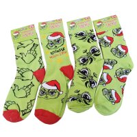 Socken Strümpfe Muffel mit Sprüchen (4er Set)...