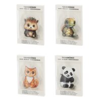 Taschenwärmer Süsse Tiere (4er Set) -  Panda,...