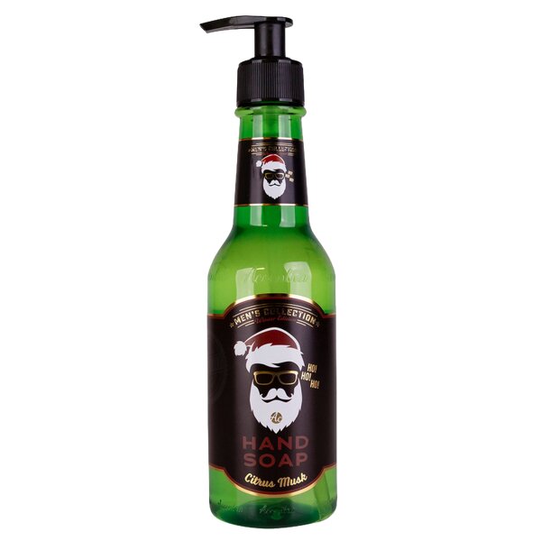 Seifenspender Bierflasche MENS COLLECTION - Flüssigseife im Pumpspender, Seife Bier Flasche, Handseife Weihnachten, Wichtelgeschenk