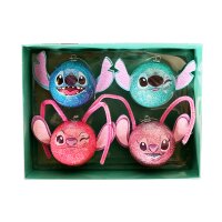 Baumkugel Set Stitch "Faces" (4er Set) aus...