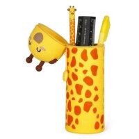 Legami 2-in-1 Mäppchen GIRAFFE aus Silikon - Kawaii...