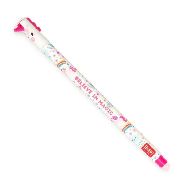 Legami Löschbarer Gelstift EINHORN - Erasable Gel Pen, Stift , Gelschreiber