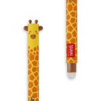 Legami Löschbarer Gelstift GIRAFFE - Erasable Gel Pen, Stift , Gelschreiber