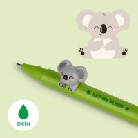 Legami Gelstift Lovely Friends KOALA - Gel Pen mit abnehmbarer Tier Deko, Stift , Schreibstift, Gelschreiber Bär