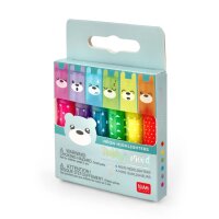 Legami 6er Set Mini Textmarker TEDDY BÄR -...