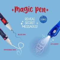 Legami Stift mit unsichtbarer Tinte Magic Pen SPACE inkl....