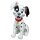 Deko 3D Disney Gartenfigur 101 Dalmatiner Patch H:41,5 cm aus Kunststoff - Disney Figur für den Garten, moderner Deko Stil für Disney Fans, Gartendekoration Hund, Statue