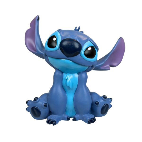 Deko 3D Disney Gartenfigur Stitch H:20,5 cm aus Kunststoff - Disney Figur aus Lilo & Stitch für den Garten, moderner Deko Stil für Disney Fans, Gartendekoration, Statue