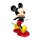 Deko 3D Disney Gartenfigur Walking Mickey H:20,5 cm aus Kunststoff - Disney Figur Micky Maus für den Garten, moderner Deko Stil für Disney Fans, Gartendekoration, Statue