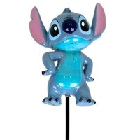 Gartenstecker 3D Stitch H:37 cm - Disney Blumenstecker aus Lilo & Stitch, moderner Deko Stil, Gartendeko, Dekofigur für den Garten