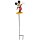 Gartenstecker 3D Mickey Mouse H:38 cm - Disney Blumenstecker Micky Maus, moderner Deko Stil, Gartendeko, Dekofigur für den Garten